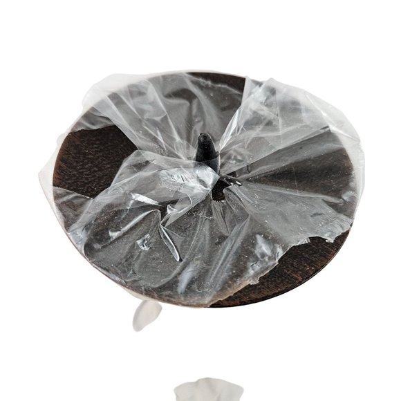 International Silver 3 Candleholders Iron Round Cream Unscented Candles New - Picture 6 of 11